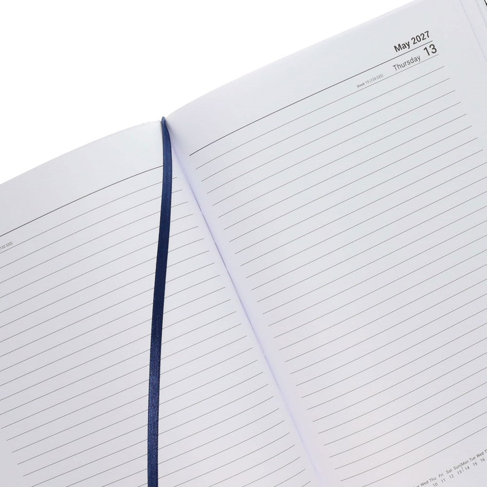 Concept 2027 A4 Diary Page A Day - Black