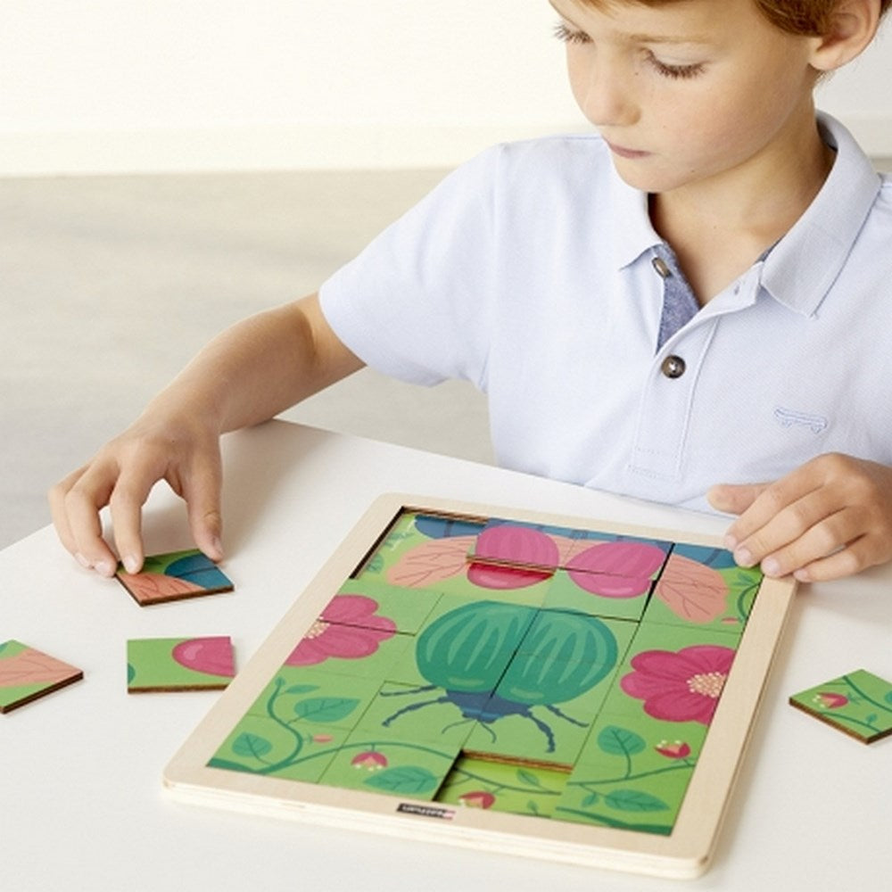 Wooden Puzzle - The Scarab & The Beetle