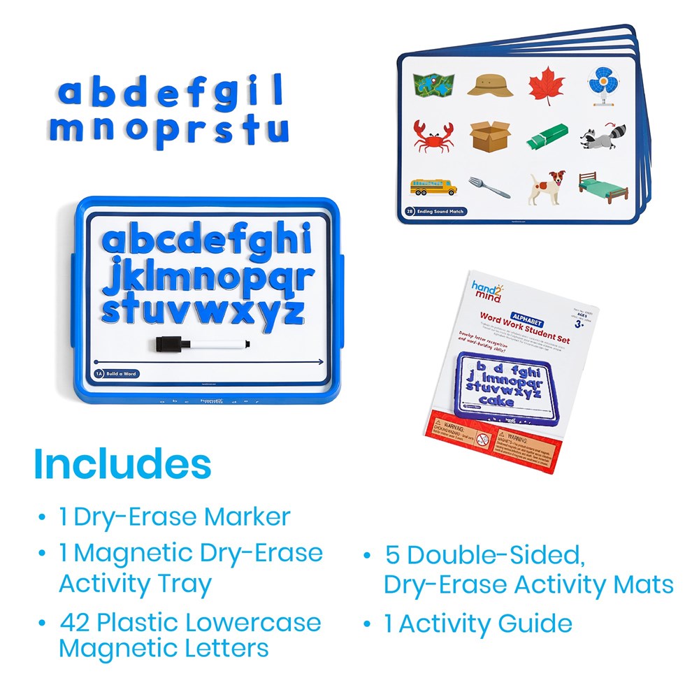 Learning Resources Alphabet Word Work Student Set