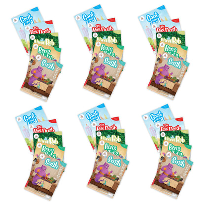 BiDee Phonics Decodable Readers  Series Complete Classroom Kit Series 1 & 2 (300 Books)