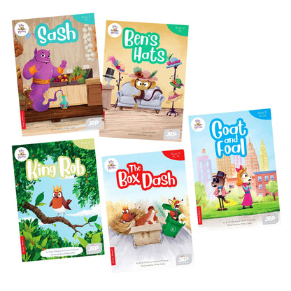 BiDee Phonics Decodable Readers  Series 1 Complete Kit (20 Single Titles)