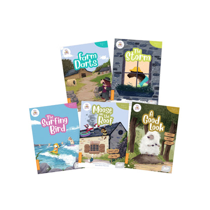 BiDee Phonics Decodable Readers  Series 2 Complete Kit 20 (Single Titles)