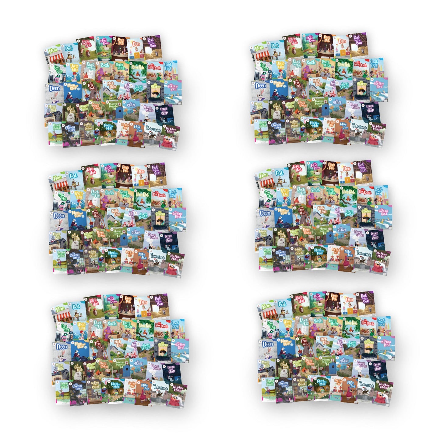 BiDee Phonics Decodable Readers  Series Complete Classroom Kit Series 1 & 2 (300 Books)