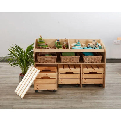 Cosy Mobile Crates And Toppers 3Pk
