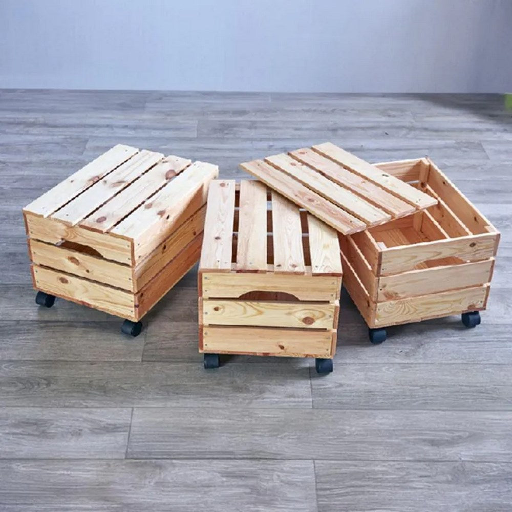 Cosy Mobile Crates And Toppers 3Pk