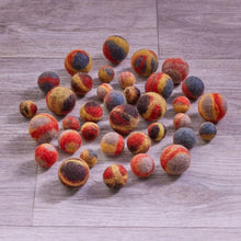 Cosy Felt Volcano Scenery Balls