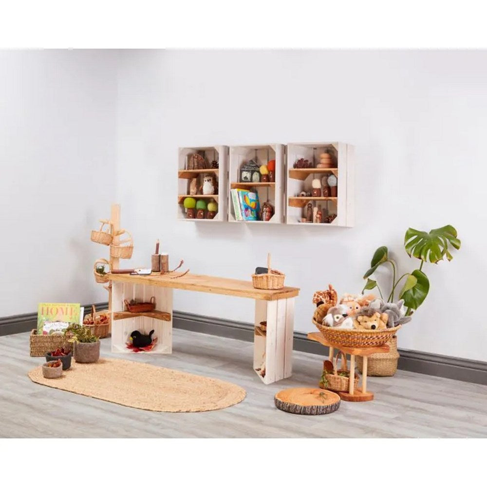 Two Toned Slim Crates 3Pk