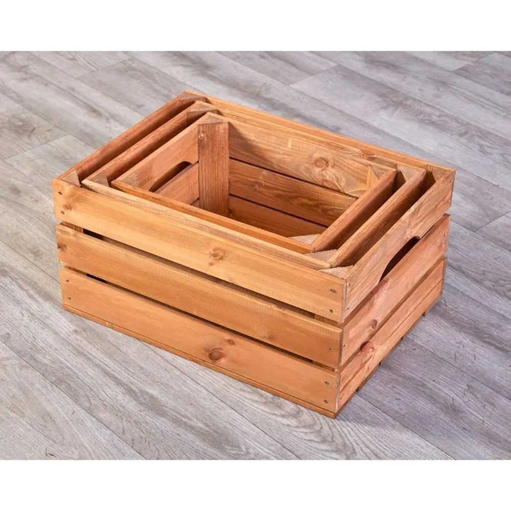 Cosy Nesting Curiosity Crates Set Of 3