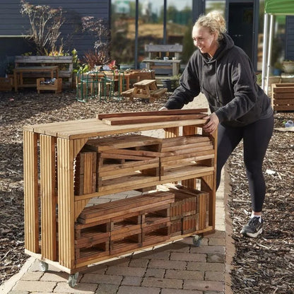 Deckciting Trolley & 25 Deckciting Blocks