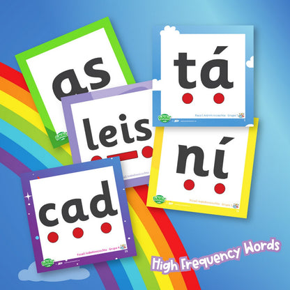 Fónaic le Fís A Flashcards (Pack of 8)