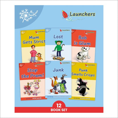 Dandelion Launchers Pack 3 (sets 8-10) 12 Titles