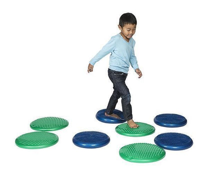 CleverCo Air Stability Wobble Cushion & Pump - Blue