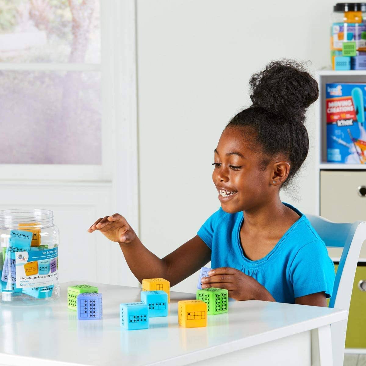 Ten-Frame Dice (Set of 12)