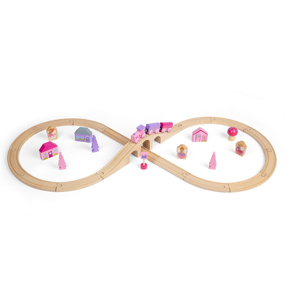 Bigjigs Fairy Figure of Eight Train Set