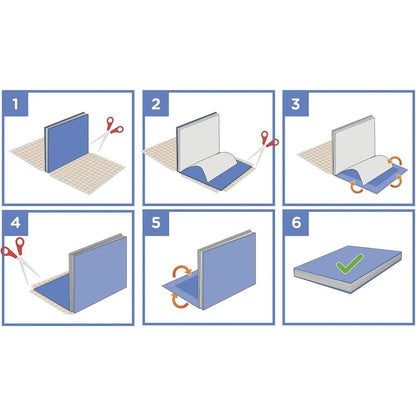 Classmates Transparent Book Covering, 50 Micron, Width 250mm x Length 20m