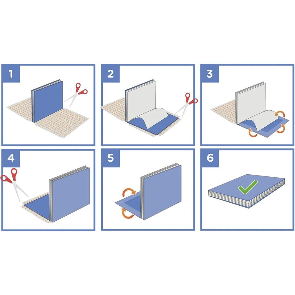Classmates Transparent Book Covering, 50 Micron, Width 500mm x Length 20m