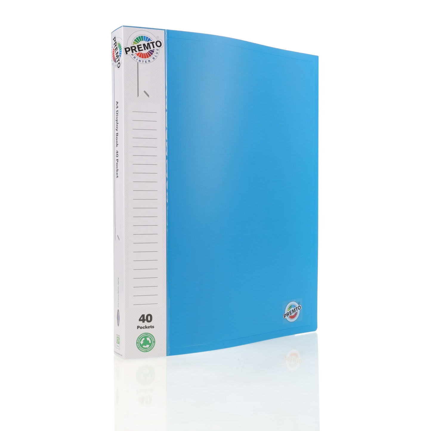 Premto A4 40 Pocket Display Book Pack of 3