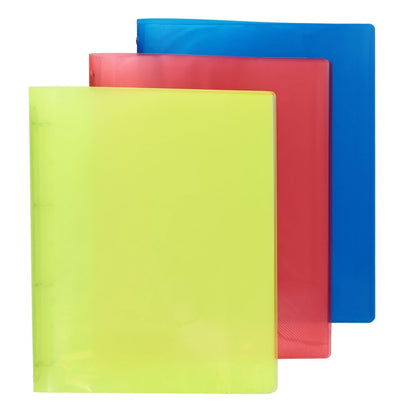 Concept A4 Ring Binder With 10 Punched Pockets