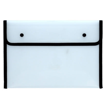 Concept A4 Heavy Duty Button Document Wallet