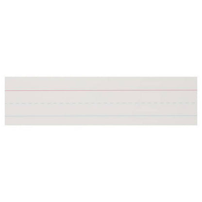 Wipe-off Reusable Phrase Strips 3″x12″ – White Pack of 30