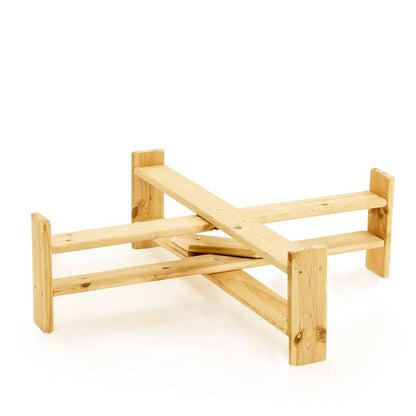 Outdoor Play Tray Stands Set 3