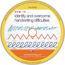 LDA How to Identify and Overcome Handwriting Difficulties Book