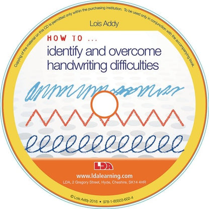 LDA How to Identify and Overcome Handwriting Difficulties Book