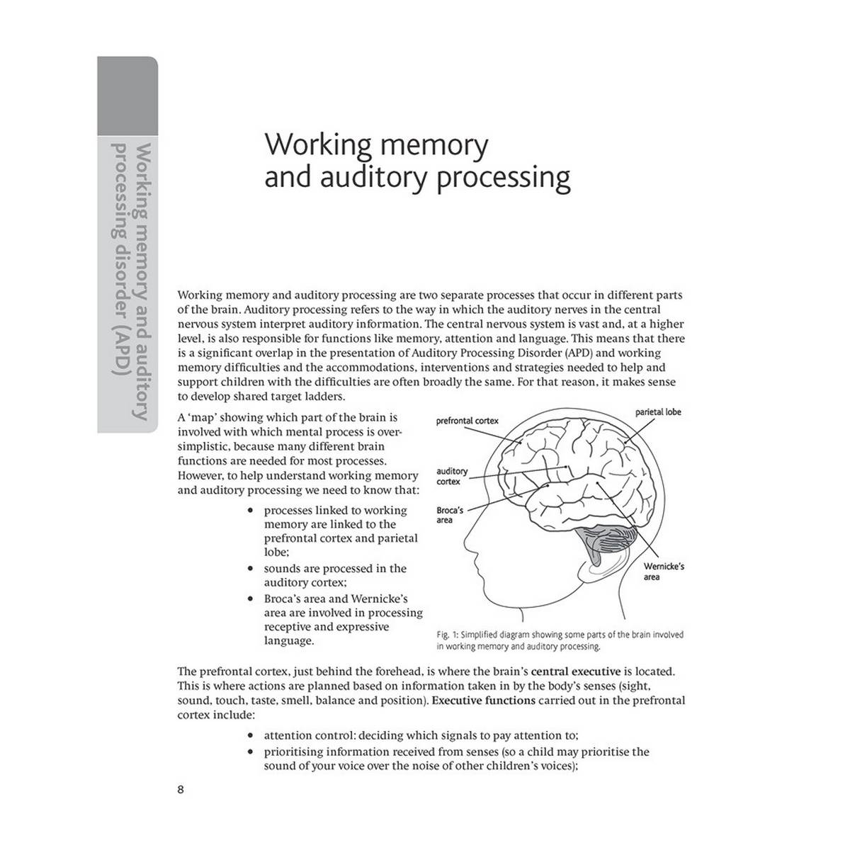LDA Target Ladders: Working Memory and Auditory Processing