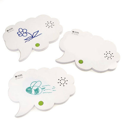 Recordable A5 Speech Cloud