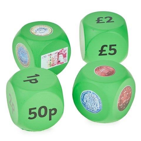 Money cubes Pack of four