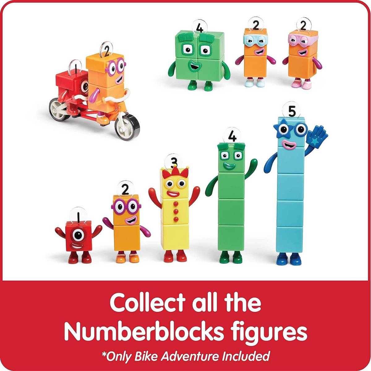 Numberblocks® One and Two Bike Adventure