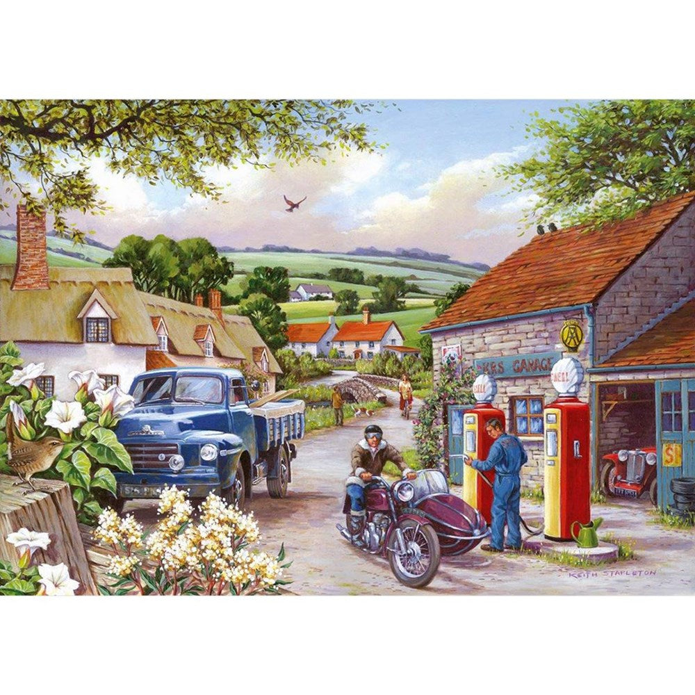 Topping Up - BIG 500 Piece Jigsaw Puzzle