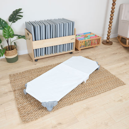 Little Moments Grey Rest Bed