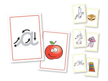 Just Cursive Teacher's Letters & Pictures Cards