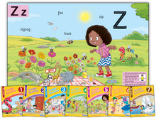 Jolly Phonics Finger Phonics Big Books 1-7