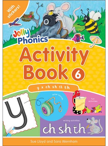 Jolly Phonics Activity Book 6