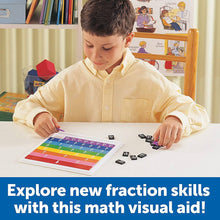 Learning Resources Rainbow Fraction® Tiles With Tray
