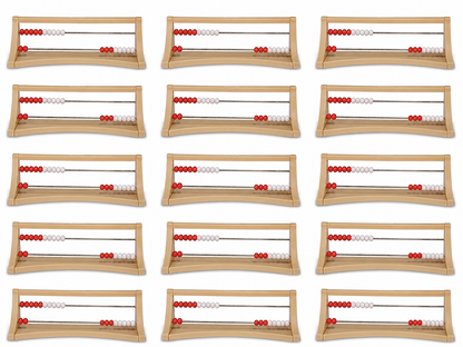 **Learning Resources Learning Resources 2-Row Rekenrek Counting Frames Pack of 15