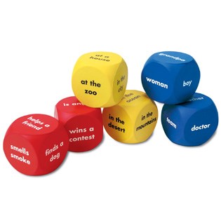 Story Starter Word Cubes