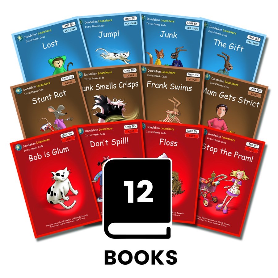 Dandelion Launchers Pack 3 (sets 8-10) 12 Titles