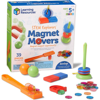 Learning Resources LER9295 Magnet Movers-STEM Explorers