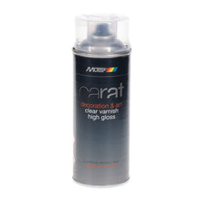 Carat 400ml Can Art Spray Clear Varnish - High Gloss