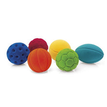 **Megaform Set Of 6 Rubbabu Mini Sport Balls