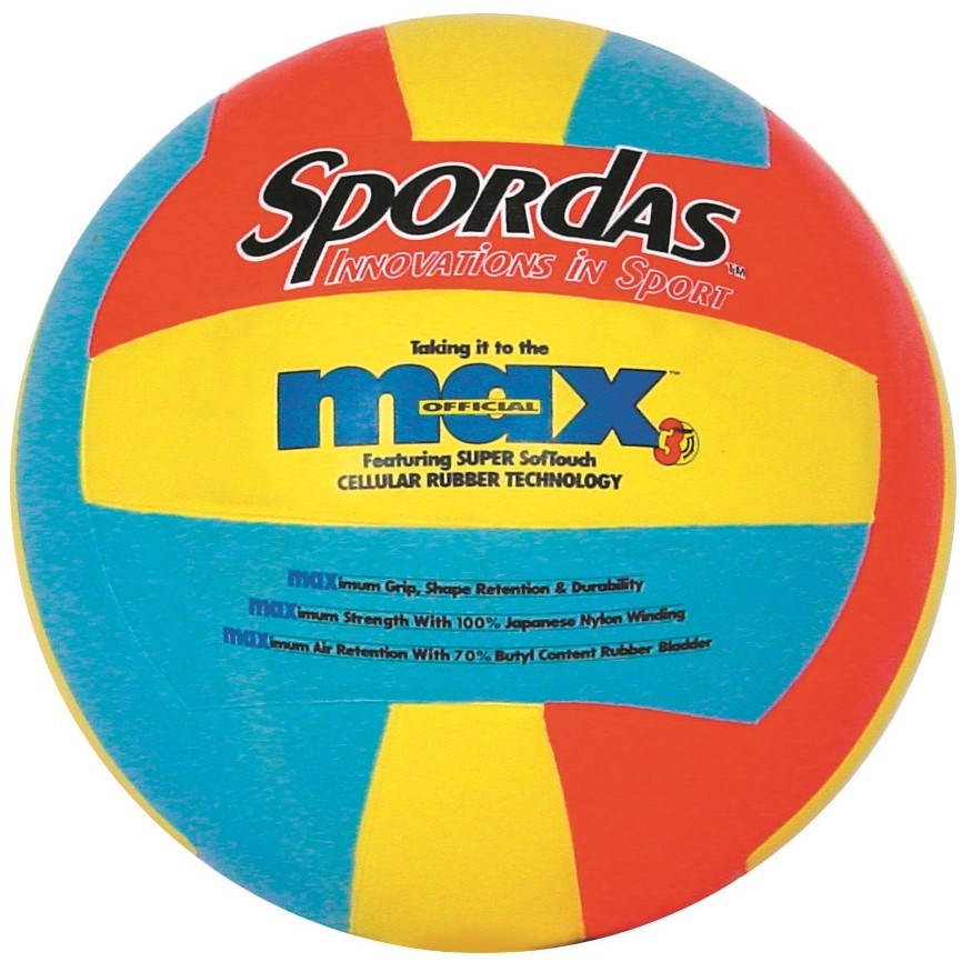 **Spordas Max Super Soft Touch Volleyball Size 5