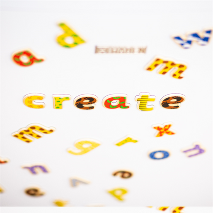 Tidlo Magnetic Letters (Lowercase)