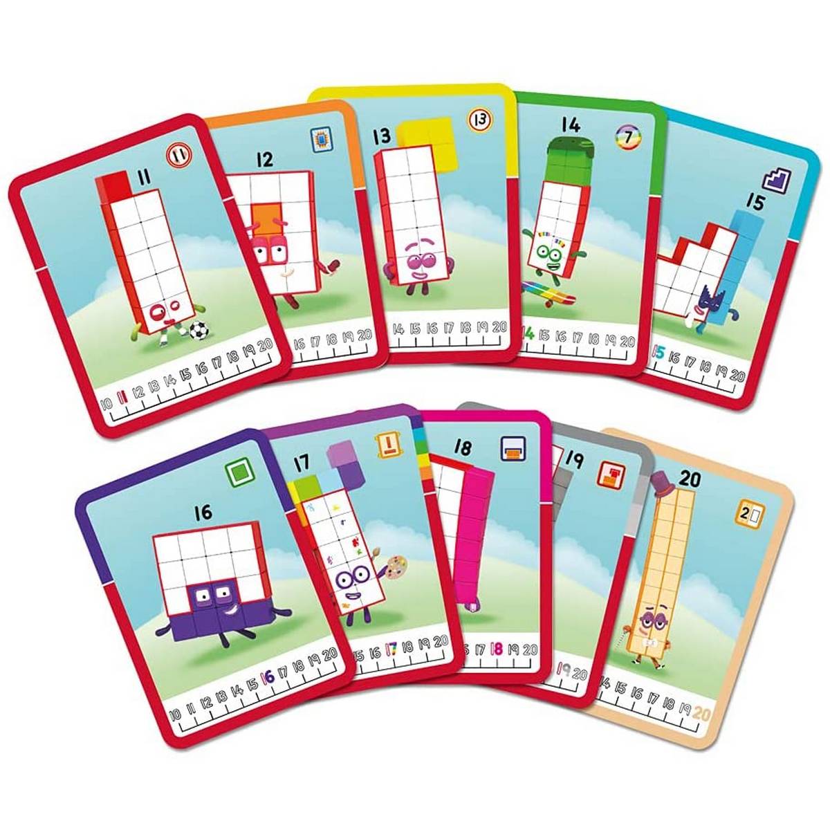 MathLink® Cubes Numberblocks® 11-20 Activity Set