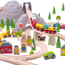 Bigjigs Mountain Railway Set