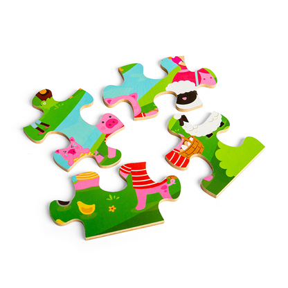 Nursery Rhyme Floor Puzzle 48pc