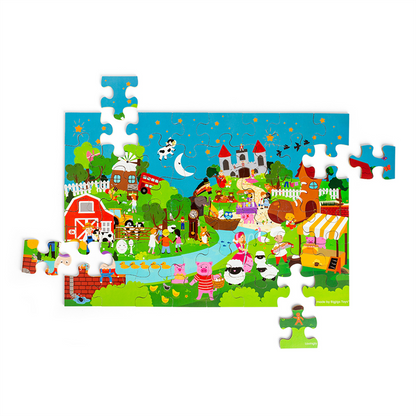 Nursery Rhyme Floor Puzzle 48pc