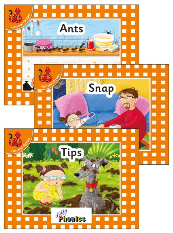 Jolly Phonics Orange Level Readers Set 1